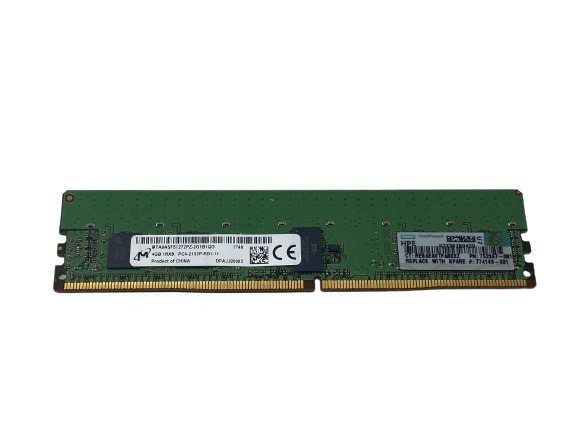 752367-081 HPE 4GB DDR4 2133MHz ECC Reg DDR4 SDRAM G9 Memory